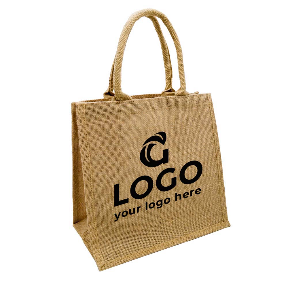 Natural jute bag - M | Eco gift